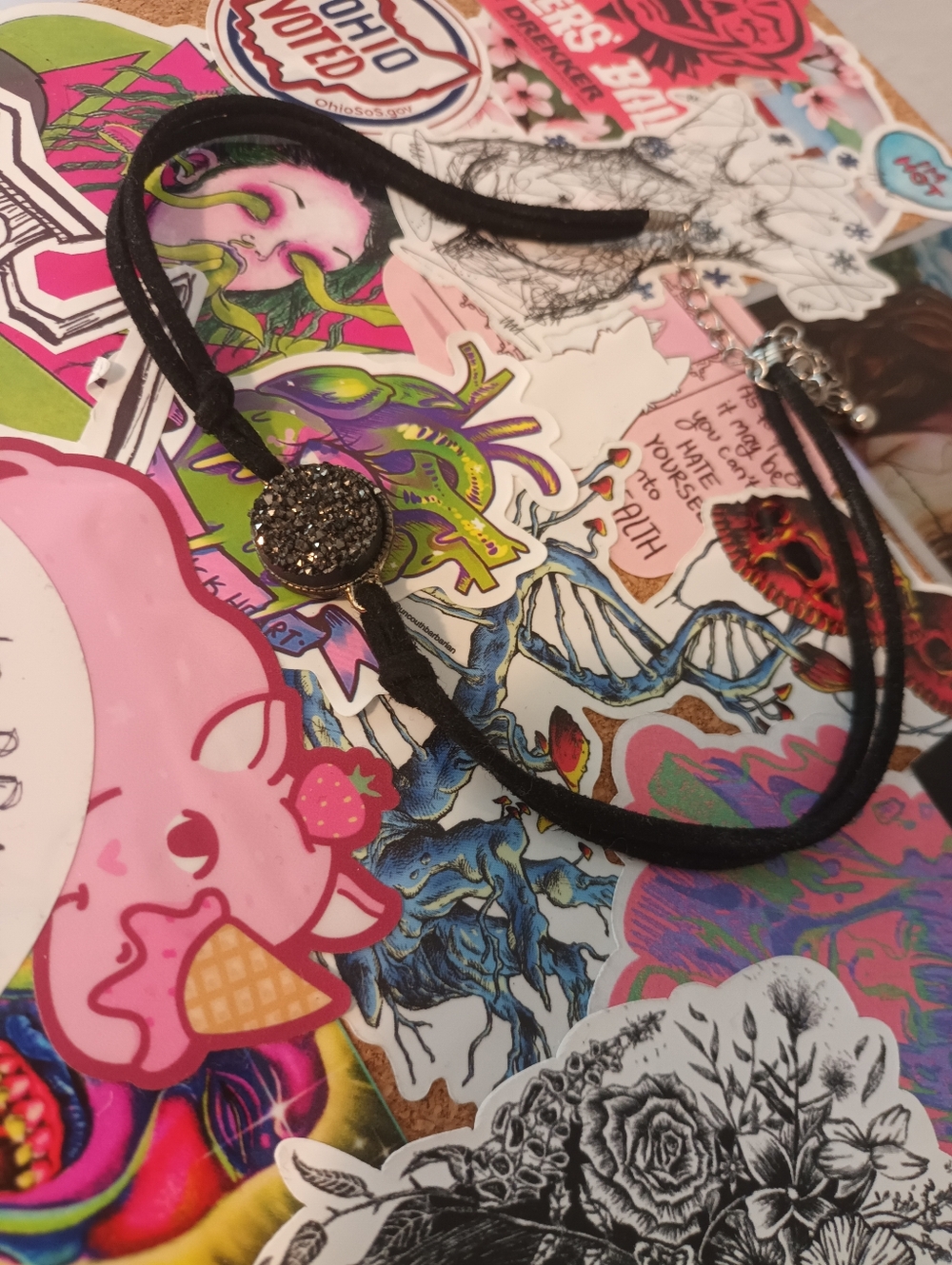 Sparkly Crystal Choker